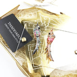 Colourful Parrot Summer 925 Sterling Silver Jewelry Bohemia Gift