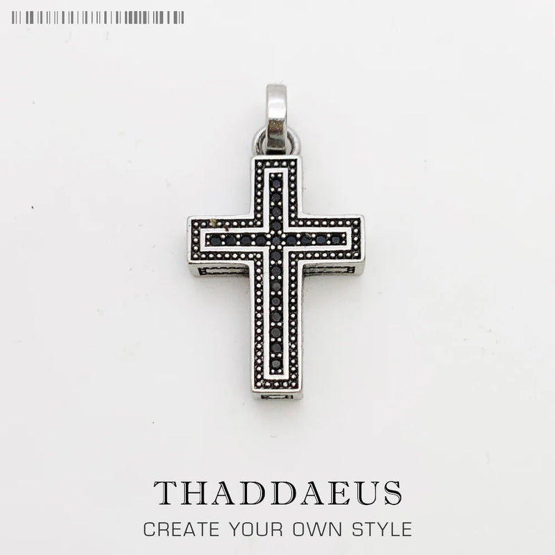 Pendant Cross Pave, 2019 Jewelry Europe Bijoux Accessories Gift For Woman & Men