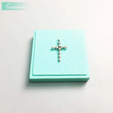 Sterling 925 Silver Pendant Cross Europe Style