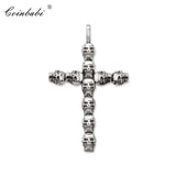 Sterling 925 Silver Pendant Cross Europe Style