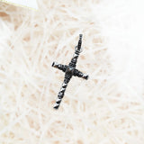 Skull Cross Necklace 925 Silver Fine Jewelry Vintage Gift