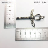 Ankh Cross of Life Pendant with Scarab 925 Sterling Silver Zirconia