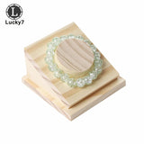 Wooden Jewelry Necklace Bracelet Organizer Rack