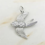 925 Silver Pendant Diver with Pearl Bull Dog Nurse Bee