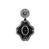 Direct Electrophoresis Zinc Alloy Crystal Necklace