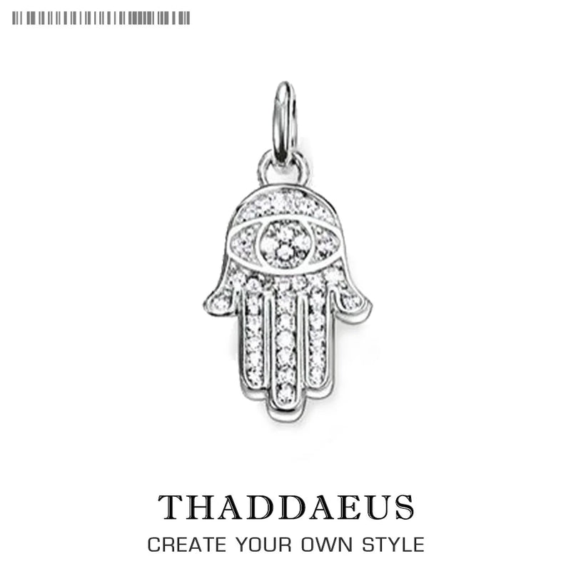 Fatima's Hand Pendant Necklace - European Jewelry Gift