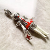Europe Style 925 Sterling Silver Pendant for Female Nurses