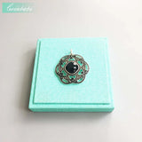 Pendant Flower Zirconia Silver 4.1cm Women's Romantic Gift Keychain Jewelry