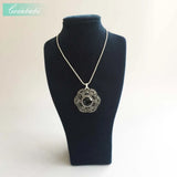 Pendant Flower Zirconia Silver 4.1cm Women's Romantic Gift Keychain Jewelry