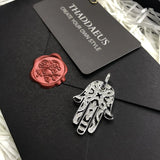 925 Silver Hand of Fatima Love Jewelry Protection Accessorie