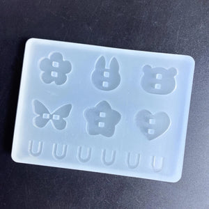 Resin Silicone Mold for Pendant Hanger Epoxy Casting