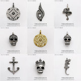 Ethnic Pendant Hook Maori Africa Skull Necklace