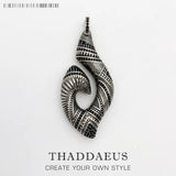 Ethnic Pendant Hook Maori Africa Skull Necklace