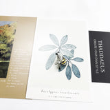 Insect Bee Winter 925 Sterling Silver Pendant