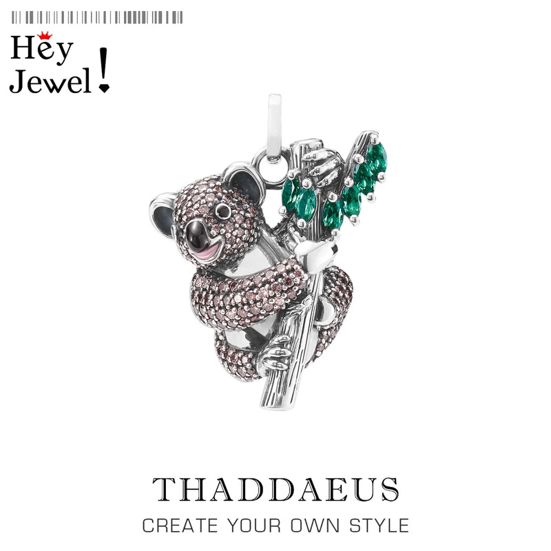 Koala Pendant Necklace, Europe Bijoux Jewelry Gift
