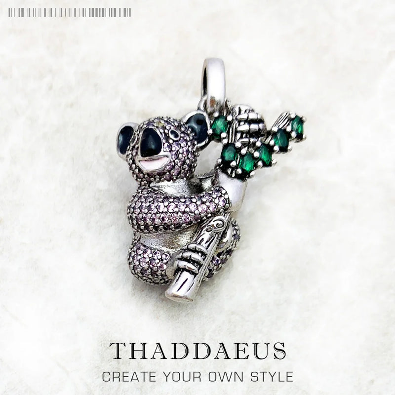 Koala Summer 925 Silver Pendant Gift