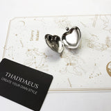 Large Heart Locket 925 Sterling Silver - Romantic Gift