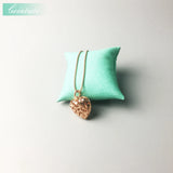 Heart Locket Pendant Rose Gold-color for Women Classic Gift Europe Style