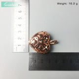 Heart Locket Pendant Rose Gold-color for Women Classic Gift Europe Style