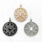 Lotos Amulet 925 Sterling Silver Rose Pink Royal Romantic Soul Fine Jewelry