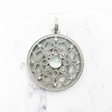 Lotos Amulet 925 Sterling Silver Rose Pink Royal Romantic Soul Fine Jewelry