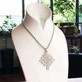 Love Knot Pendant 925 Sterling Silver With Zirconia Fine Jewelry