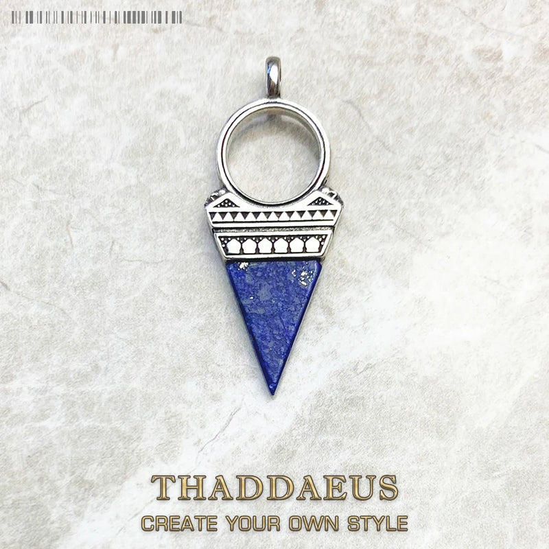 Lucky Triangle Pendant 925 Sterling Silver Jewelry Gift
