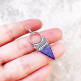 Lucky Triangle Pendant 925 Sterling Silver Jewelry Gift