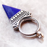 Lucky Triangle Pendant 925 Sterling Silver Jewelry Gift