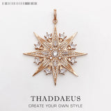 Lucky Magic Star Pendant Rose Gold