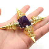 Male Cone Pendulum Healing Necklace
