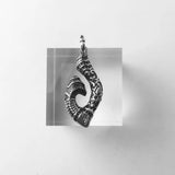 Maori Hook Skull Tooth Eternity 925 Silver Jewelry Gift