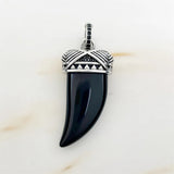 Maori Hook Skull Tooth Eternity 925 Silver Jewelry Gift