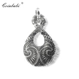 Maori Infinity Tattoos 925 Sterling Silver Ethnic Gift Key Chains Pendant