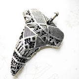 Maori Shark's Tooth Pendant, Ethnic Jewelry for Necklace, Unisex Gift