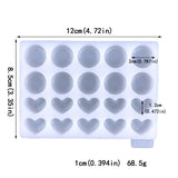 Pendant Molds Keychain Jewelry Silicone Mould DIY Hand-Making Gadget