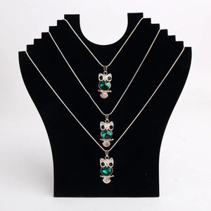 Jewelry Display Stand Table Display Necklace Earring Holder Showcase