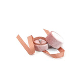 Round Bowknot Jewelry Box for Rings, Earrings - Wedding Display