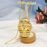 Pharaoh Santa Claus Pendant Necklace for Women