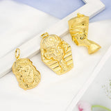 Pharaoh Santa Claus Pendant Necklace for Women