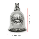 Retro Motorcycle Pendant Bell Chain for Men Office