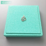OM Faith 925 Sterling Silver Pendant for Women & Men - Key Chain Necklace