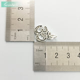 OM Faith 925 Sterling Silver Pendant for Women & Men - Key Chain Necklace