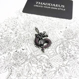 Red Dragon Pendant, 2019 Winter Jewelry Europe Ethnic Bijoux Accessories