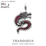 Red Dragon Pendant, 2019 Winter Jewelry Europe Ethnic Bijoux Accessories