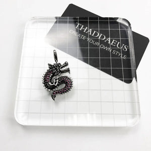 Red Dragon Pendant Necklace, 2019 Winter Jewelry Ethnic Accessories