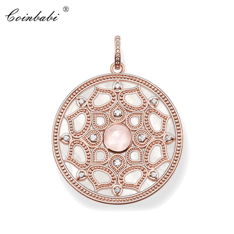 Royal Lotos Amulet Mother-of-pearl & Rose Pure For Women