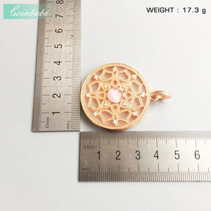 Royal Lotos Amulet Mother-of-pearl & Rose Pure For Women