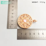 Royal Lotos Amulet Mother-of-pearl & Rose Pure For Women