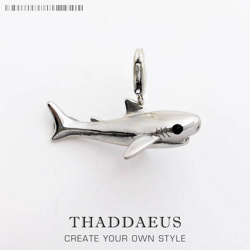 Pendant Shark Necklace Europe Bijoux Gift Woman Men